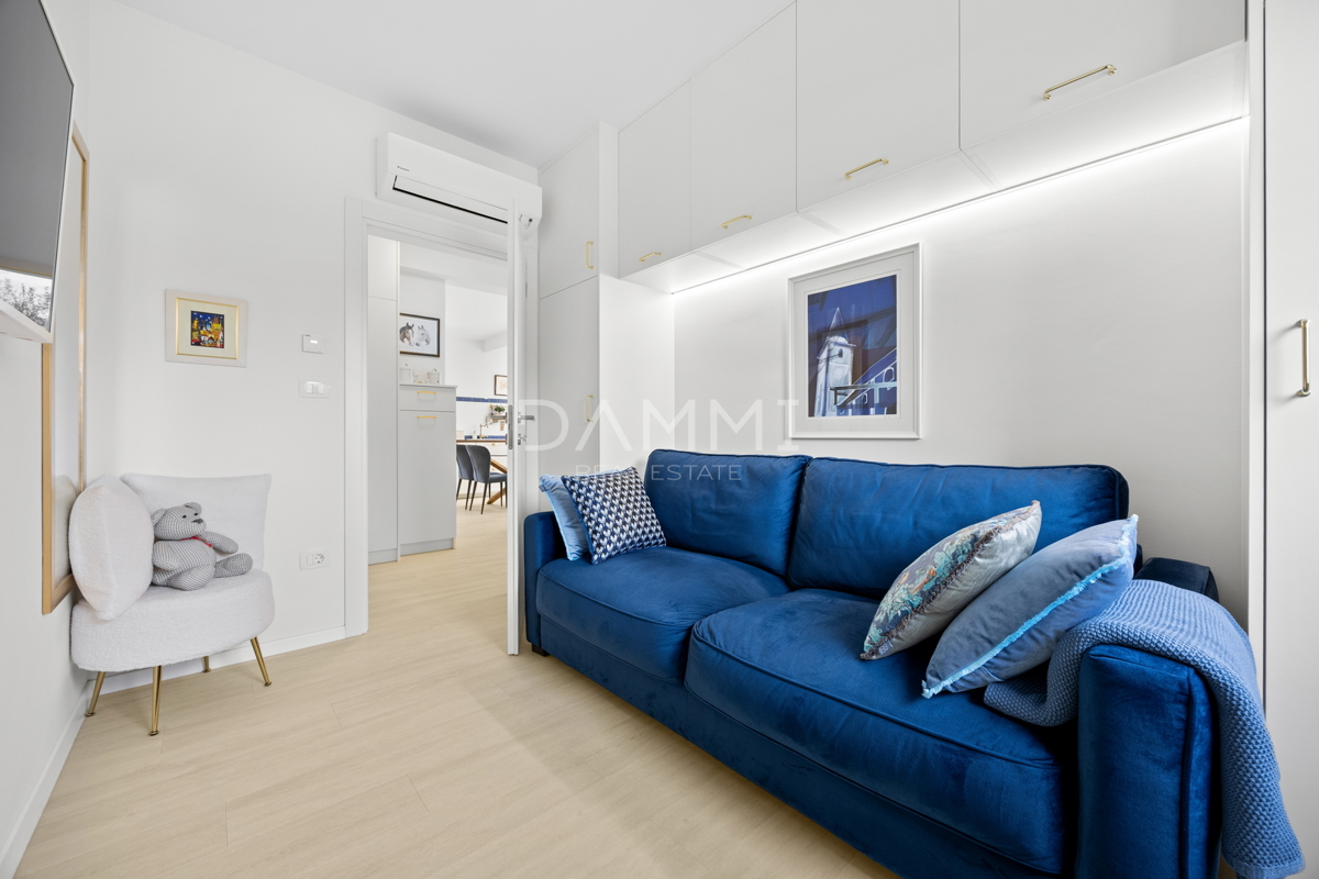 Istra, Medulin - luksuzno dvosobno stanovanje z vrtom, novogradnja