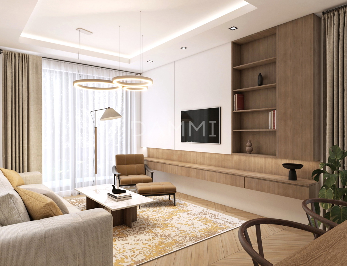 Volme, Banjole - luksuzno stanovanje z vrtom 200 m od plaže