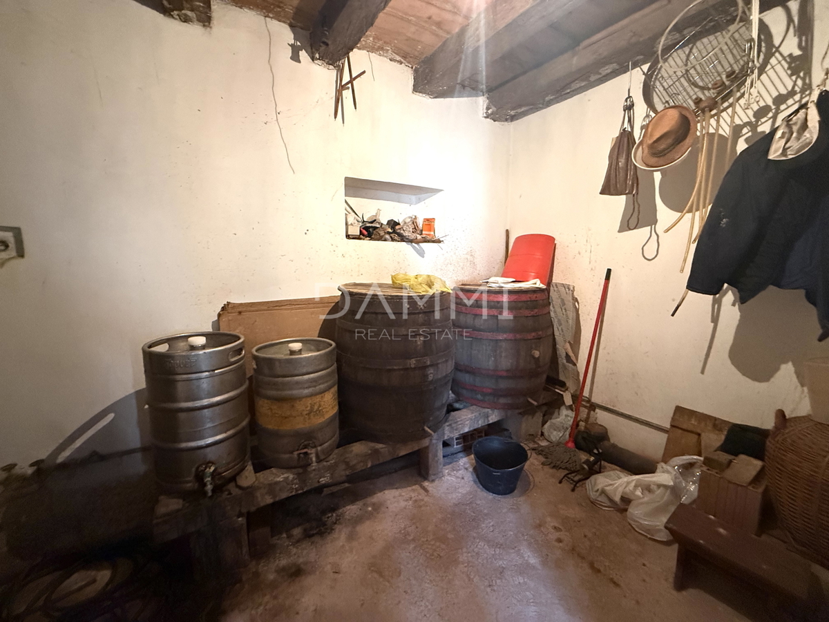 ISTRA, ŽMINJ - Dve hiši skupaj z dvoriščem