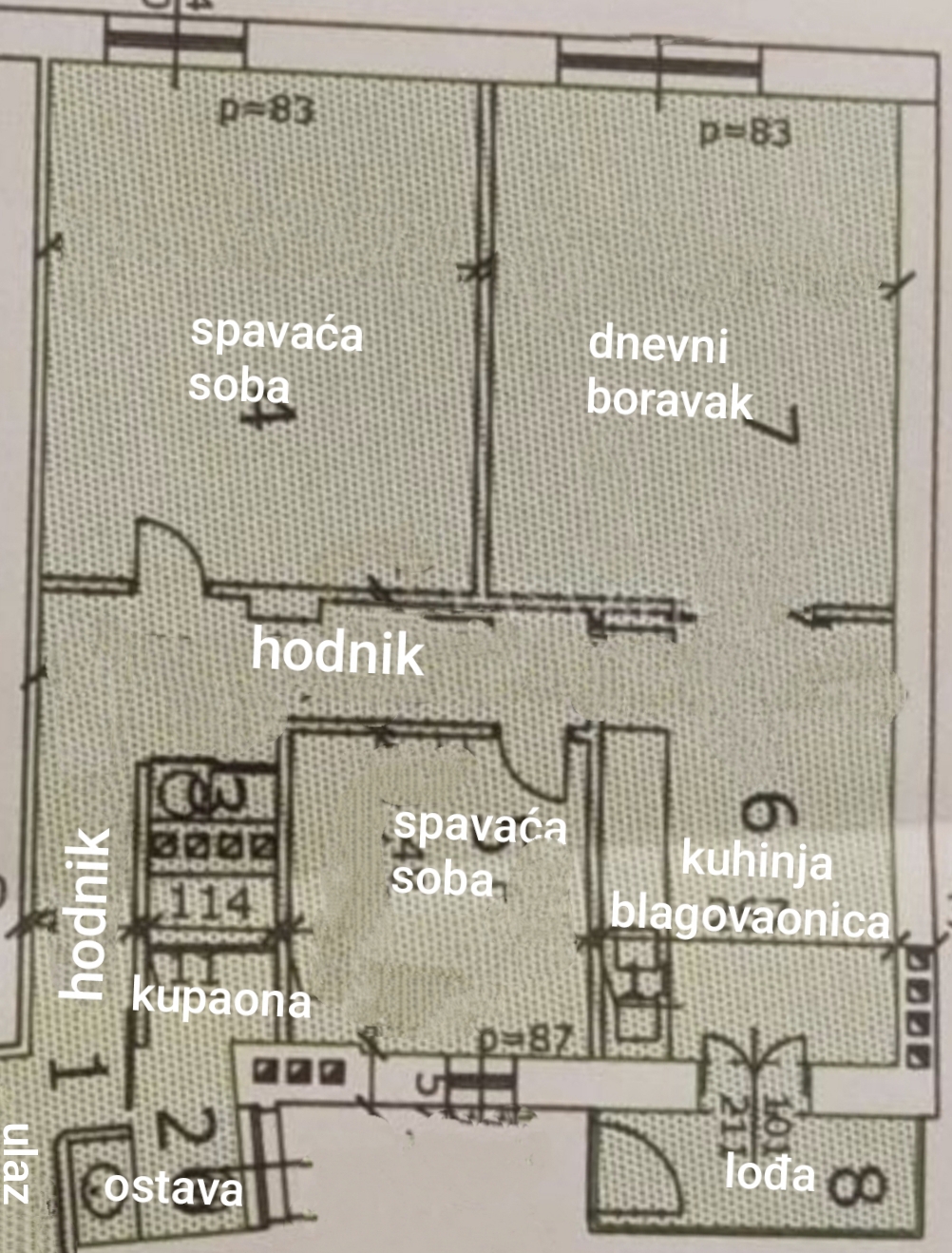 Pula center - nov prenovljen dvosobni stanovanje, odlična lokacija