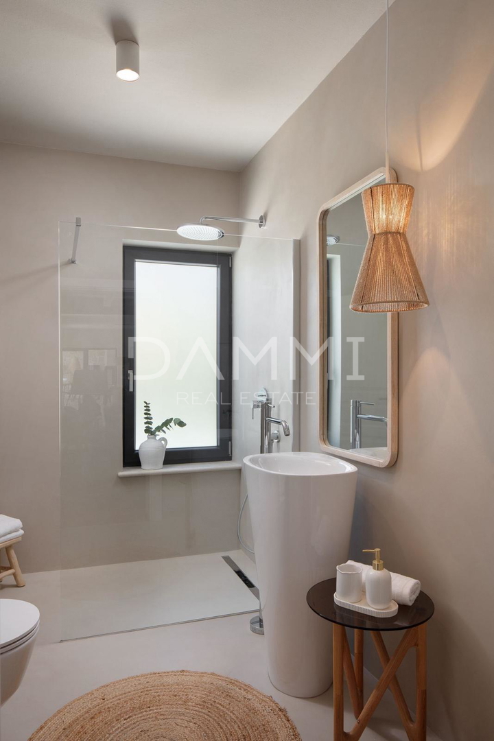 ISTRA, TINJAN - Dizajnerska vila z bazenom in wellnessom