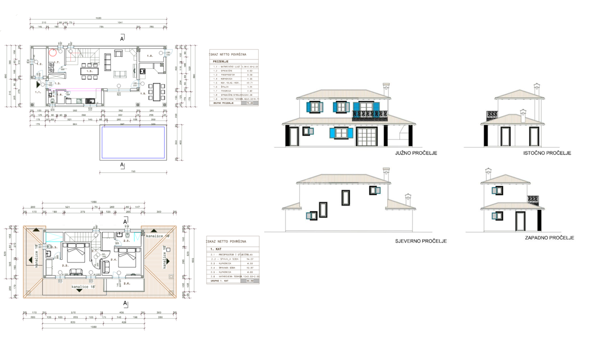 ISTRA, ŽMINJ - Mediteranska hiša s bazenom