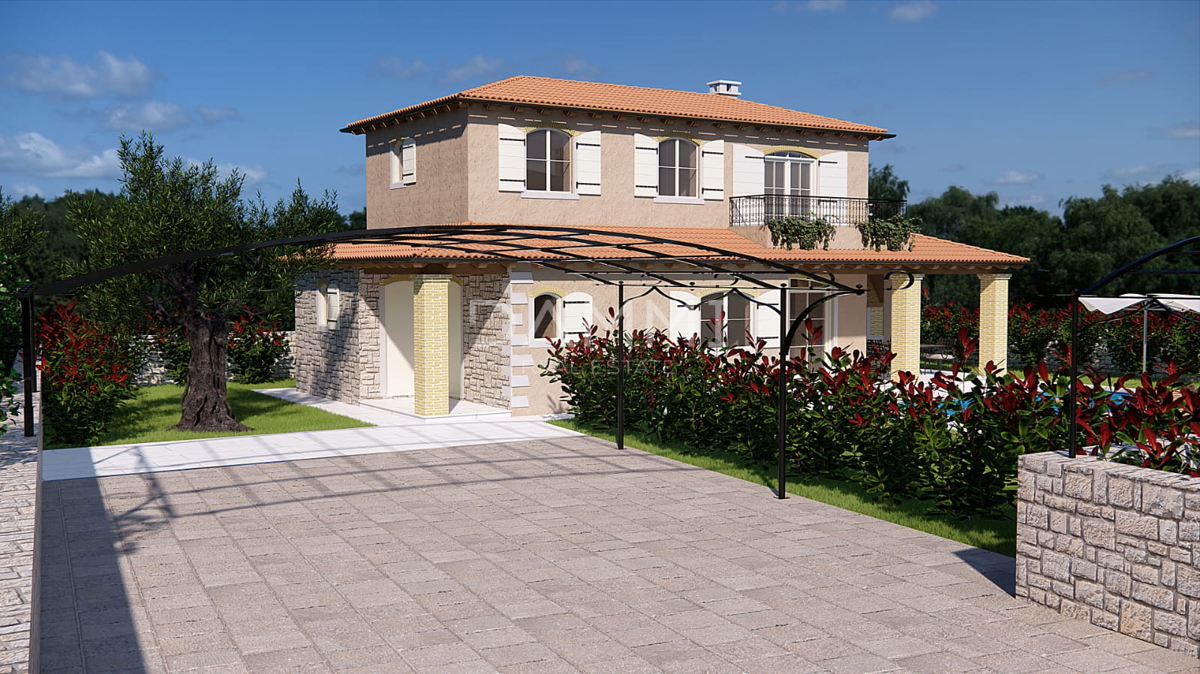 ISTRA, ŽMINJ - Mediteranska hiša s bazenom