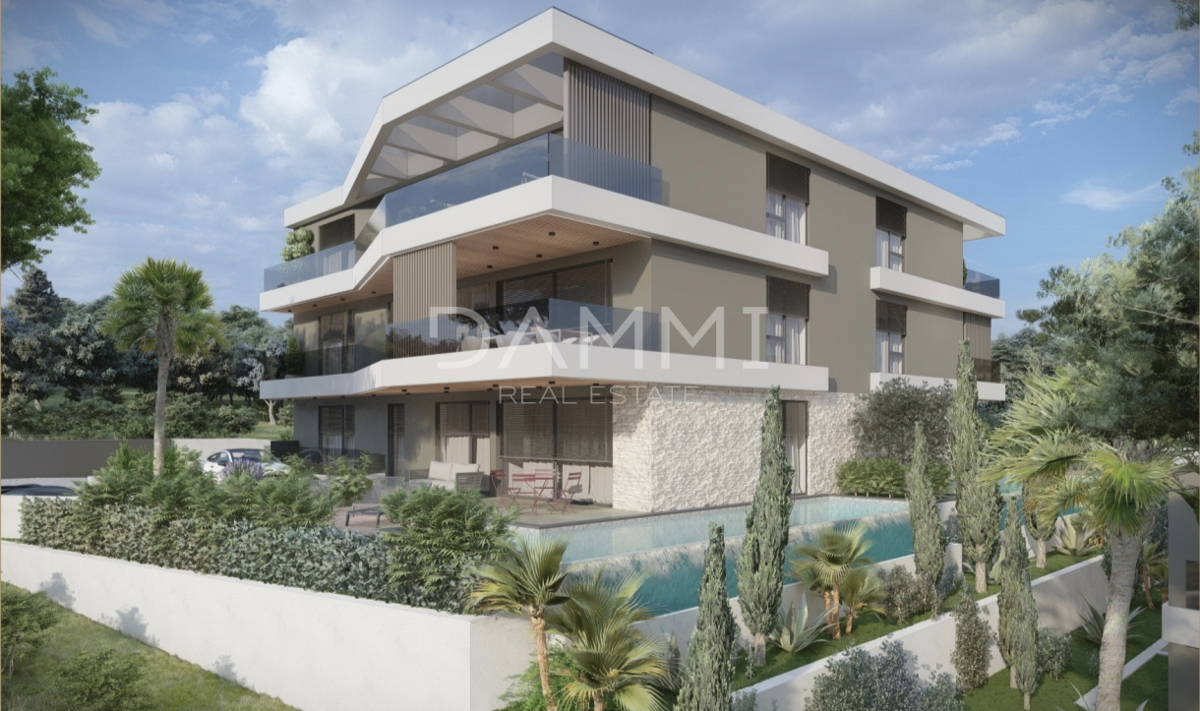 Istra, Pješčana uvala - dvosobno stanovanje, luksuzna novogradnja