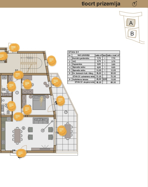 Istra, Pješčana uvala - dvosobno stanovanje, luksuzna novogradnja