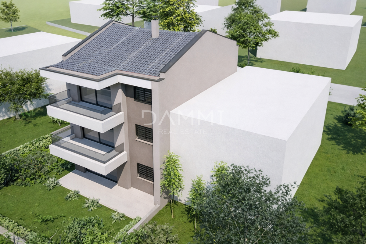 Istra, Valbandon - dvosobno stanovanje, novogradnja, bližina morja