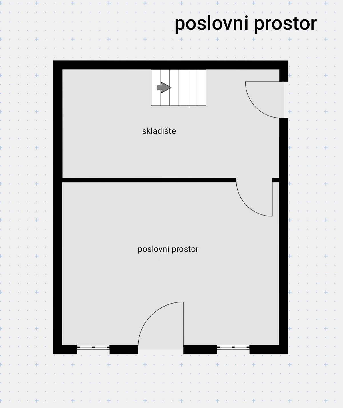 Bale, Istra - hiša s poslovnim prostorom, odlična lokacija v centru Bala