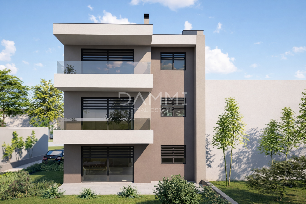 Istra, okolica Fažane - dvosobno stanovanje, novogradnja, bližina plaže