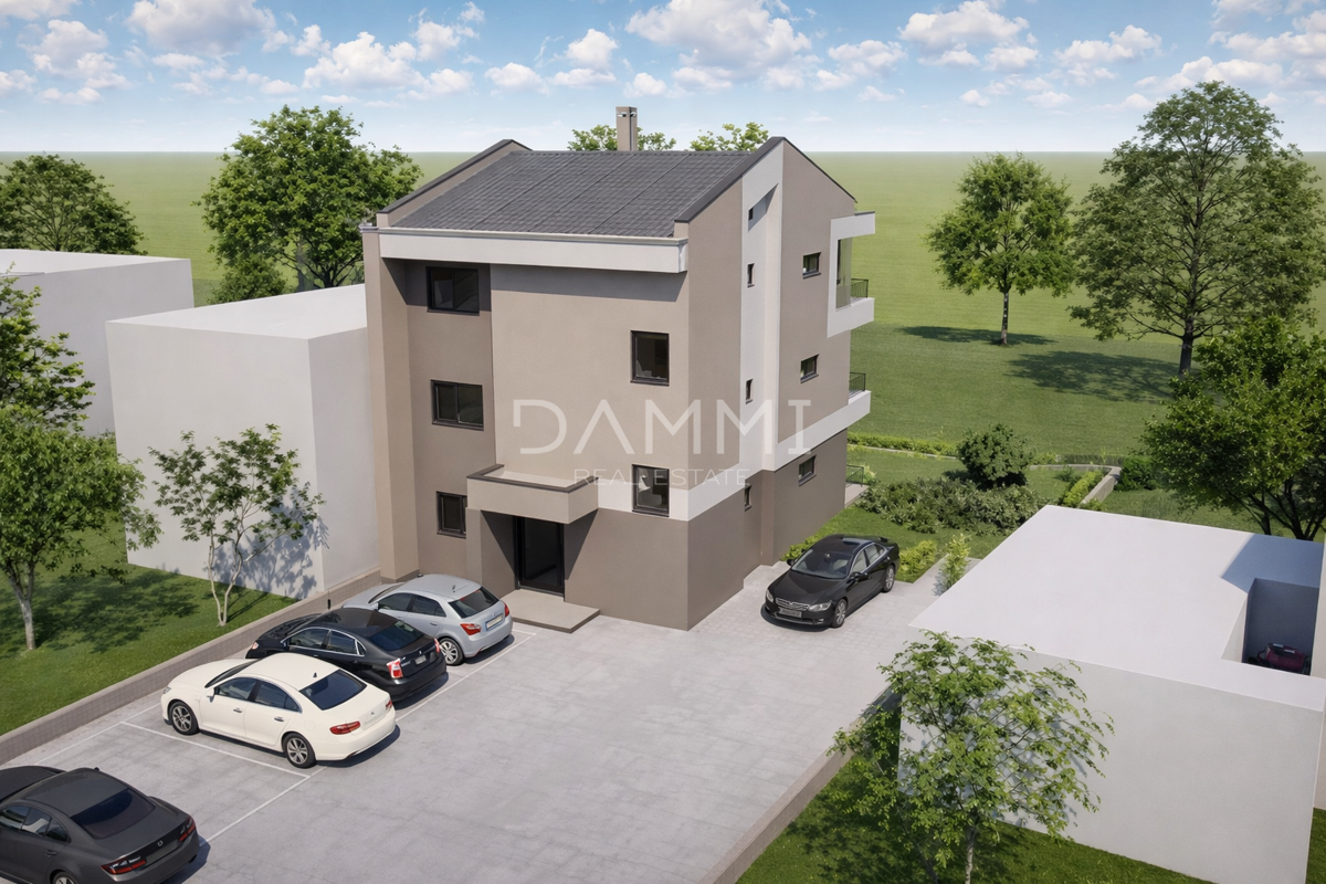 Istra, okolica Fažane - dvosobno stanovanje, novogradnja, bližina plaže