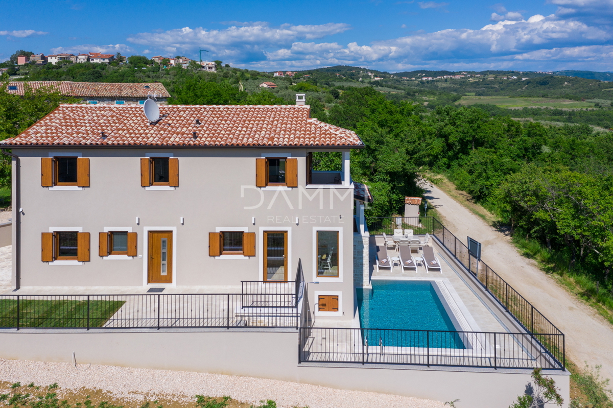 ISTRA, BUJE - Čudovita vila s pogledom na morje in naravo