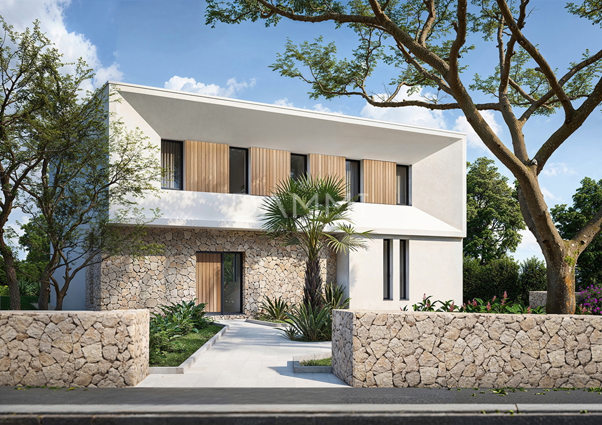 ISTRA, TINJAN - Moderna vila z edinstvenim bazenom in igriščem za padel