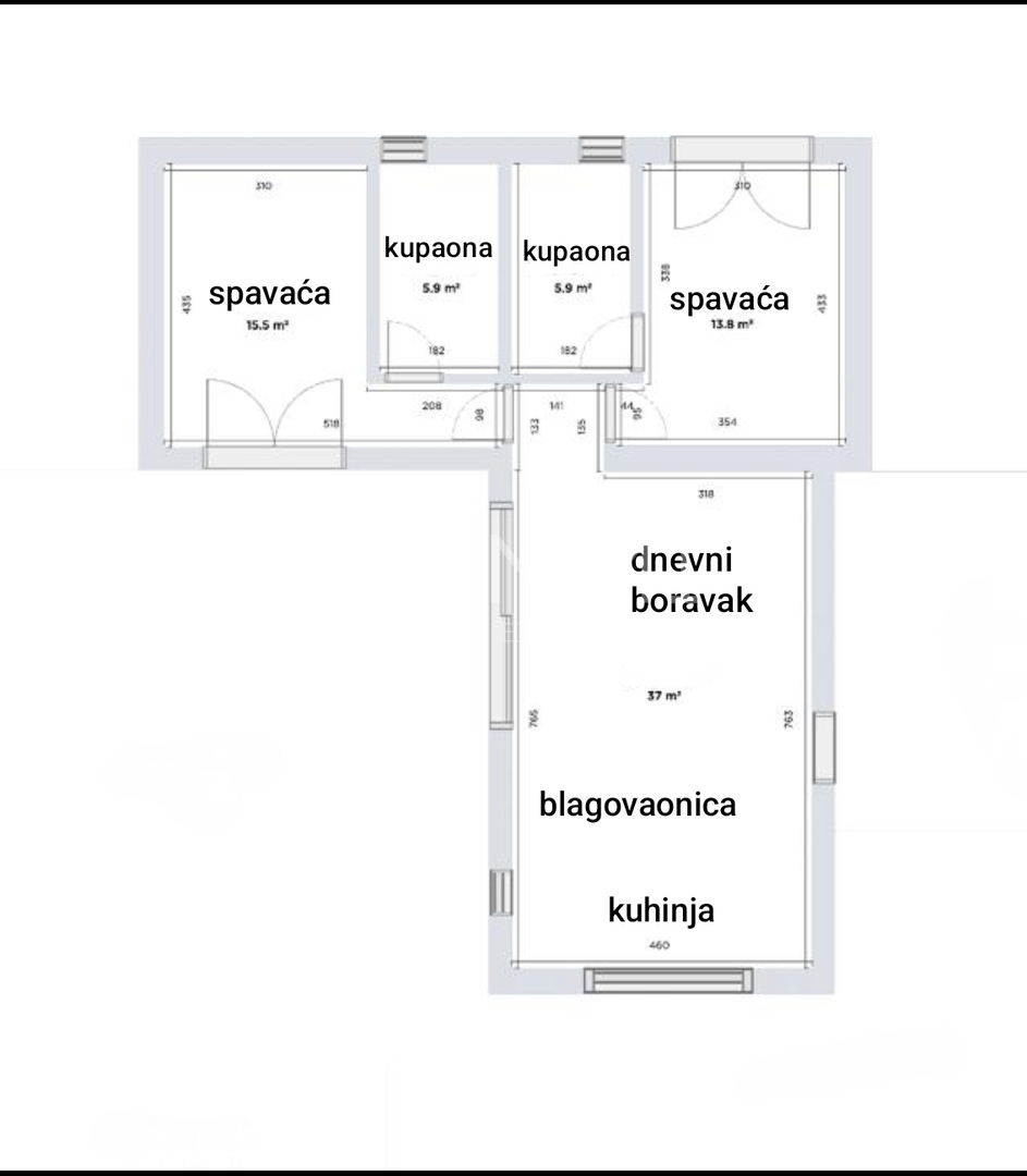 Istra, Ližnjan - hiša z bazenom v roh-bau fazi