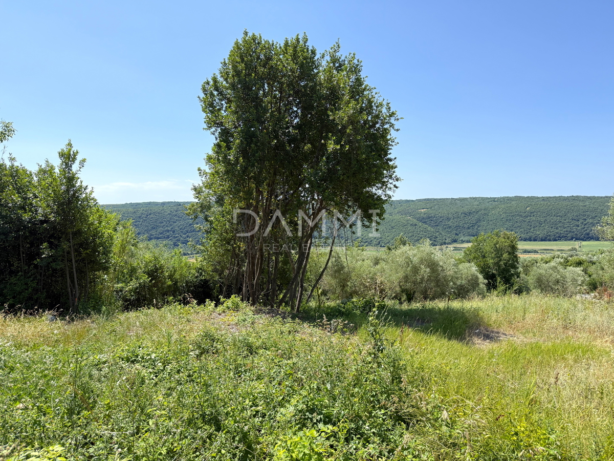 BUJE, KRASICA - Gradbeno zemljišče 490m2 z lepim razgledom