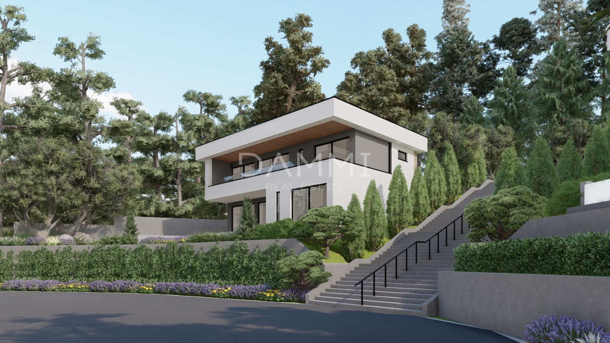 ISTRA, ŽMINJ - Moderna vila z bazenom in wellness cono v gradnji