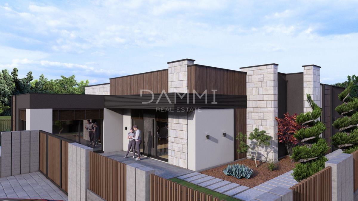 ISTRA, ŽMINJ - Moderna hiša s bazenom in wellnessom