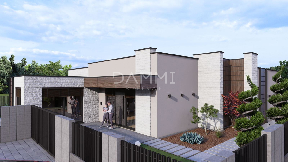 ISTRA, ŽMINJ - Moderna hiša s bazenom in wellnessom