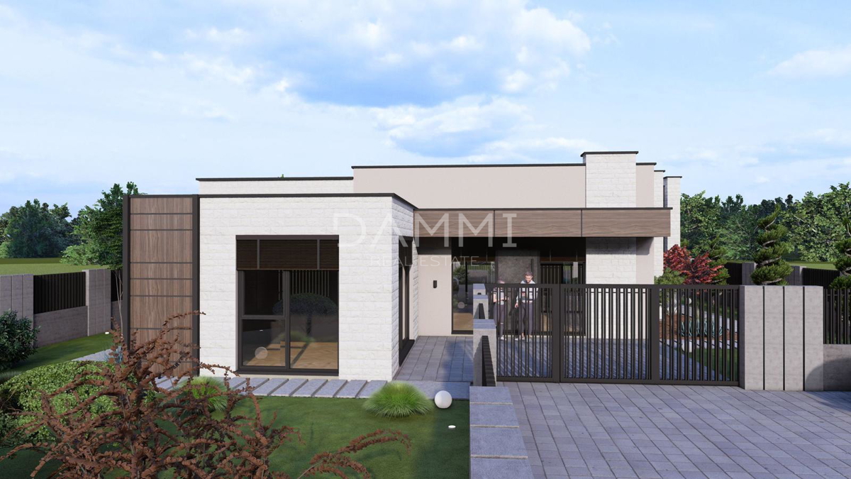 ISTRA, ŽMINJ - Moderna hiša s bazenom in wellnessom