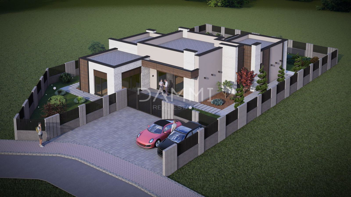 ISTRA, ŽMINJ - Moderna hiša s bazenom in wellnessom