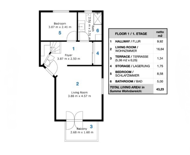 Istra, Valbandon - dvonadstropno stanovanje 500 m od morja