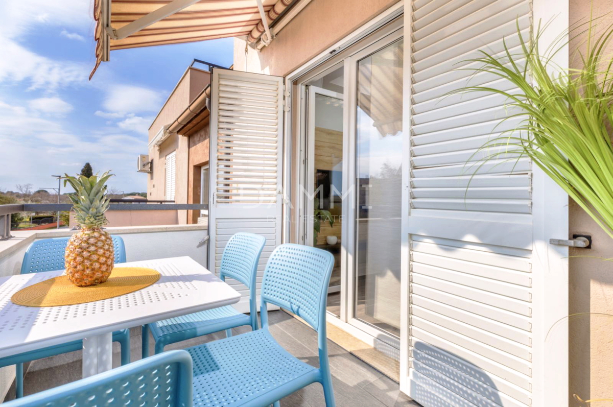 Istra, Valbandon - dvonadstropno stanovanje 500 m od morja