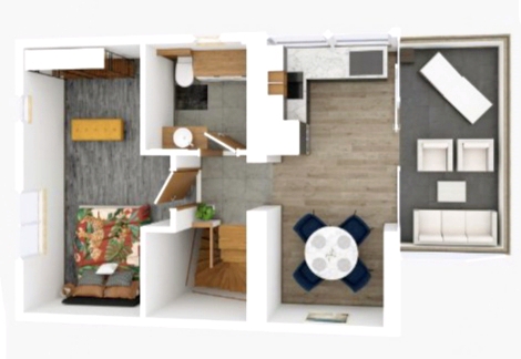 Istra, Valbandon - dvonadstropno stanovanje 500 m od morja