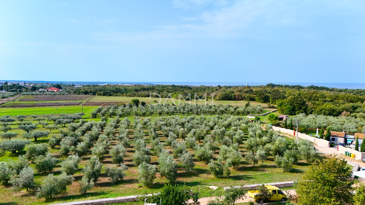 ISTRA, UMAG - Gradbeno zemljišče 3 km od morja