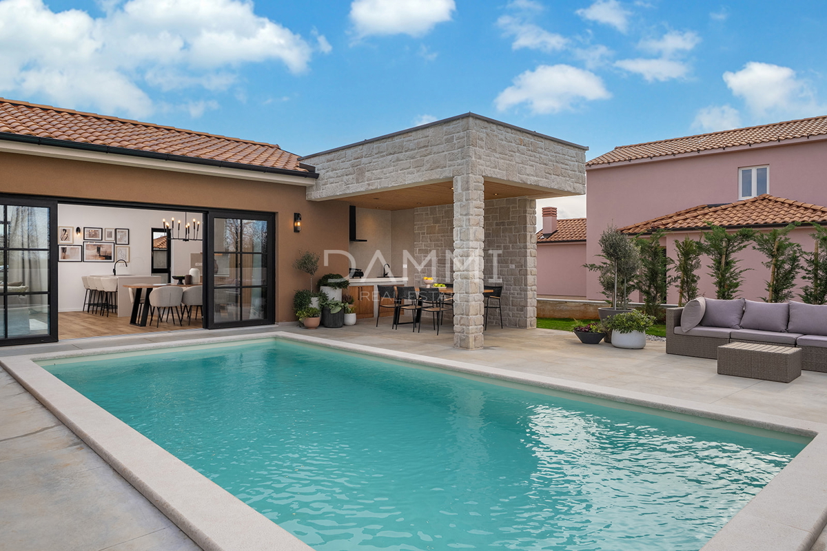 ISTRA, ŽMINJ - Očarljiva enonadstropna hiša z bazenom