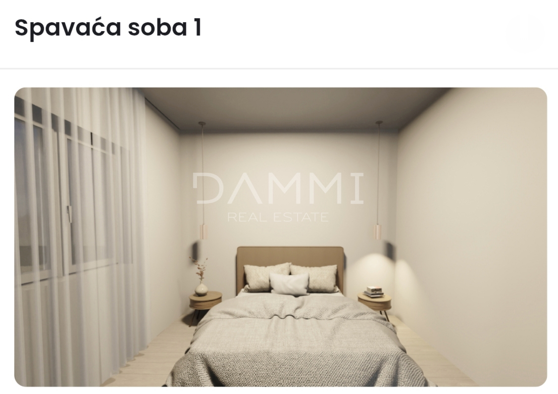 Istra, Valbandon - dvosobno stanovanje v novogradnji