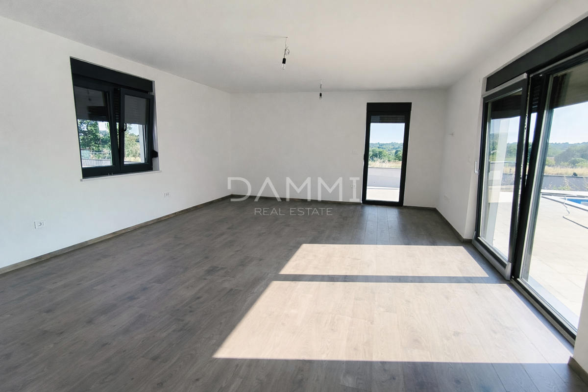 Istra - Marčana, hiša s bazenom, novogradnja