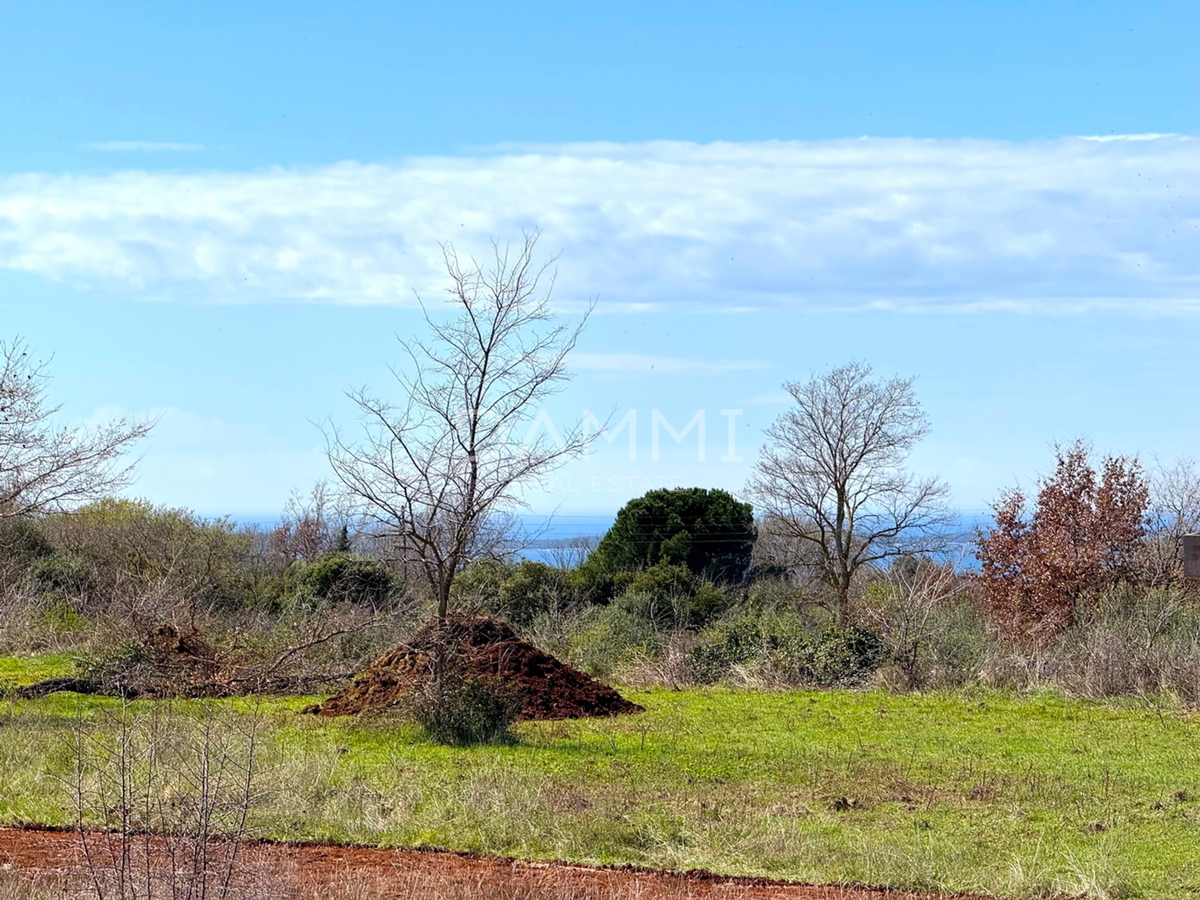 ISTRA, VODNJAN - Gradbeno zemljišče s pogledom na morje