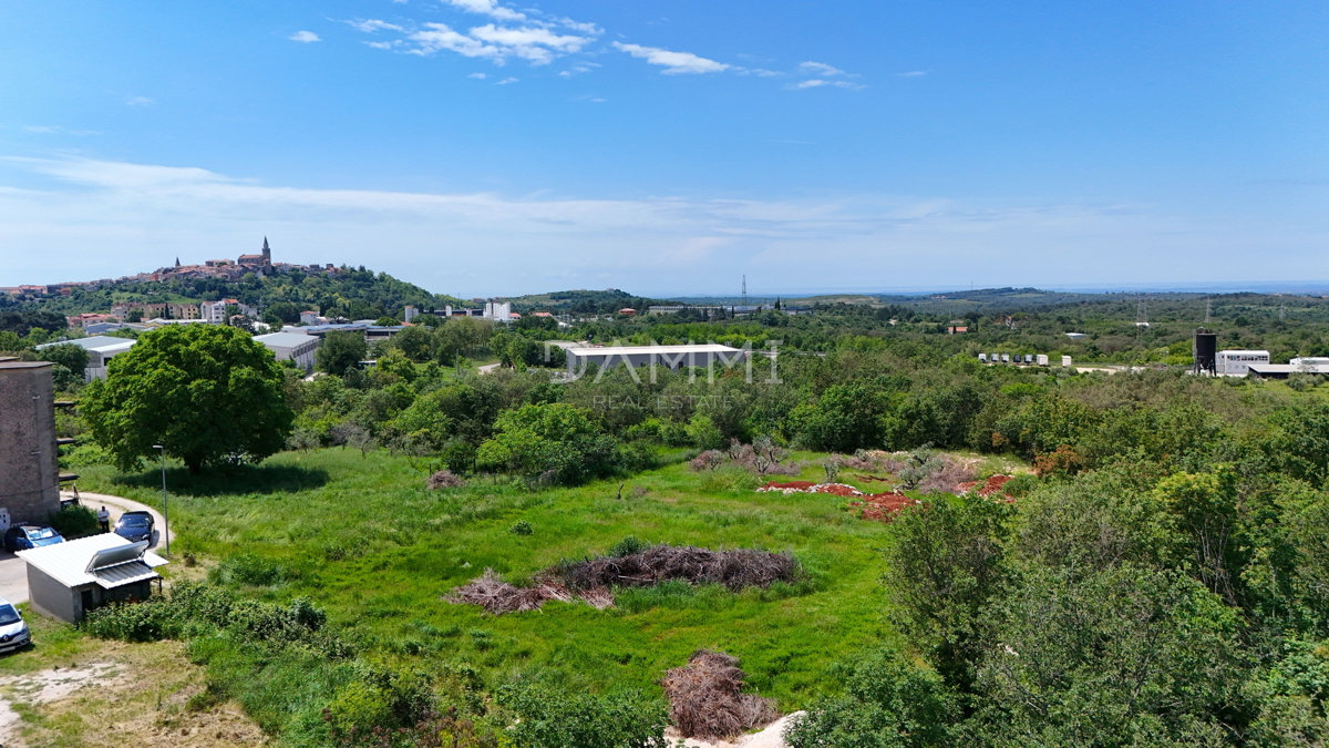 ISTRA, BUJE - Gradbeno zemljišče 560 m2 blizu centra