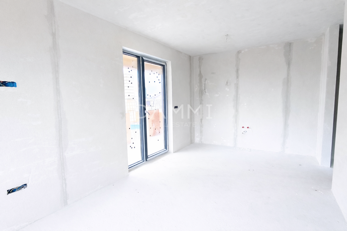 Istra, Pula - enosobno stanovanje, novogradnja, 2. nadstropje