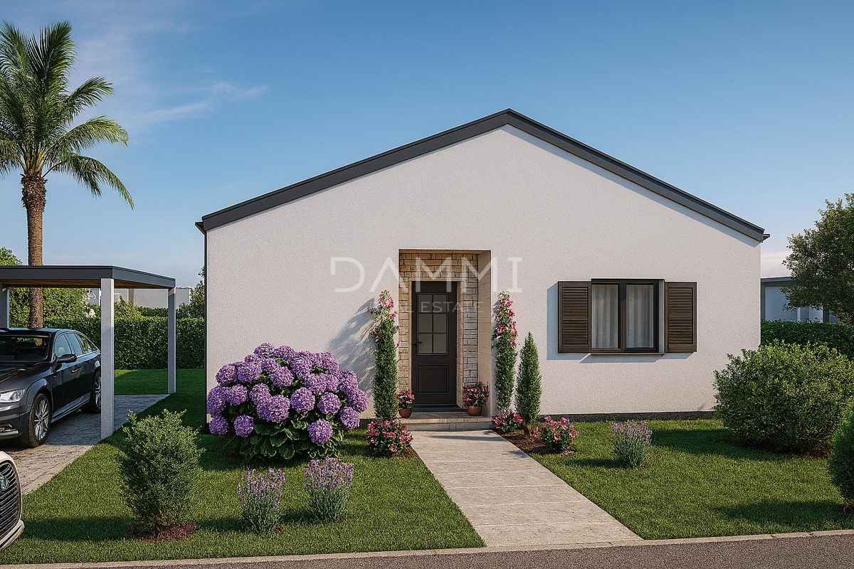 ISTRA, SVETI LOVREČ - PRIZEMLJENA HIŠA S BAZENOM V MIRNEM OKOLJU