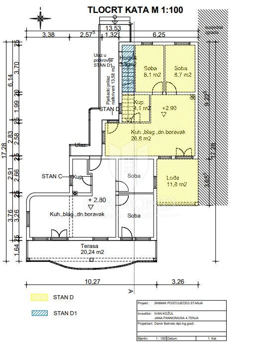 Marčana okolica, Penthouse s čudovitim razgledom