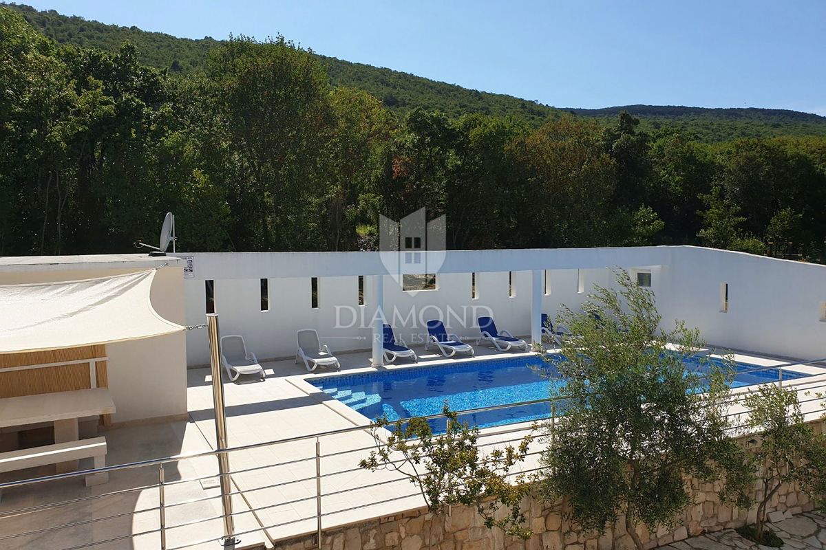 Rabac, lepa hiša z neoviranim pogledom na morje 