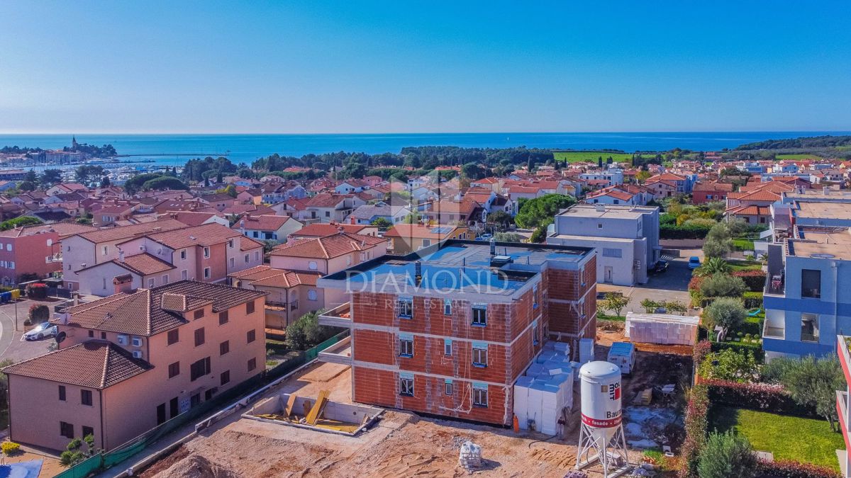 Novigrad, novogradnja! Moderno stanovanje z 2 spalnicama!