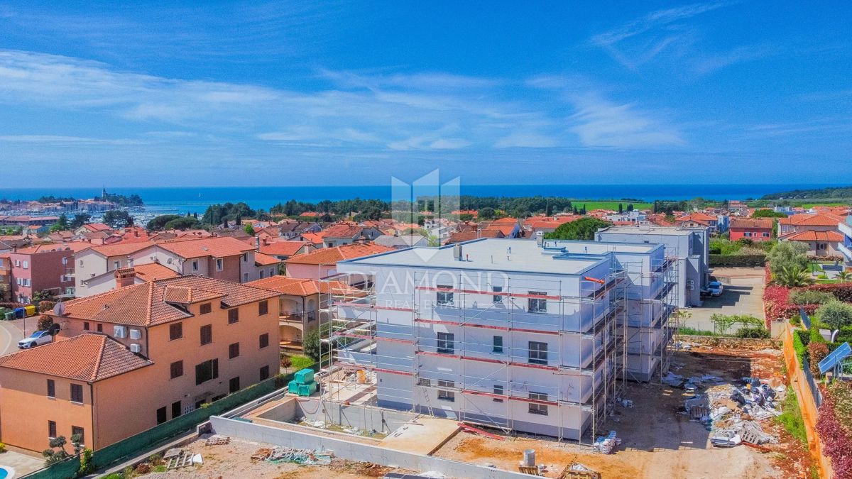 Novigrad, novogradnja! Moderno stanovanje z 2 spalnicama!