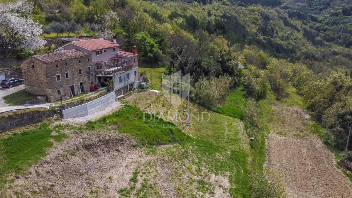 Istra, Motovun, okolica zemljišće z gradbenim dovoljenjem!