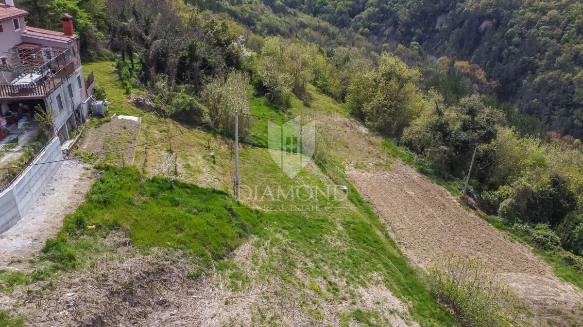 Istra, Motovun, okolica zemljišće z gradbenim dovoljenjem!