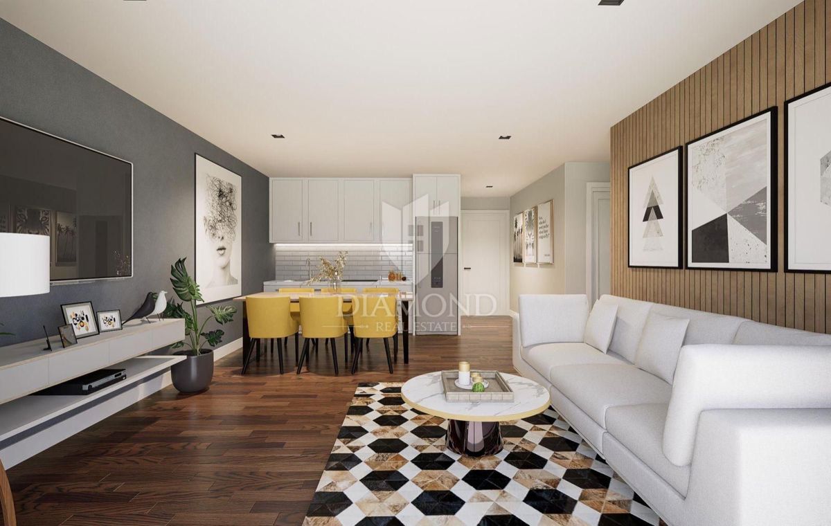Umag! Apartma v 1. nadstropju s strešno teraso in pogledom na morje!