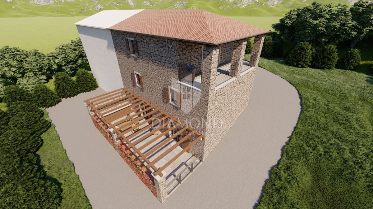 Hiša Momjan, Buje, 150m2