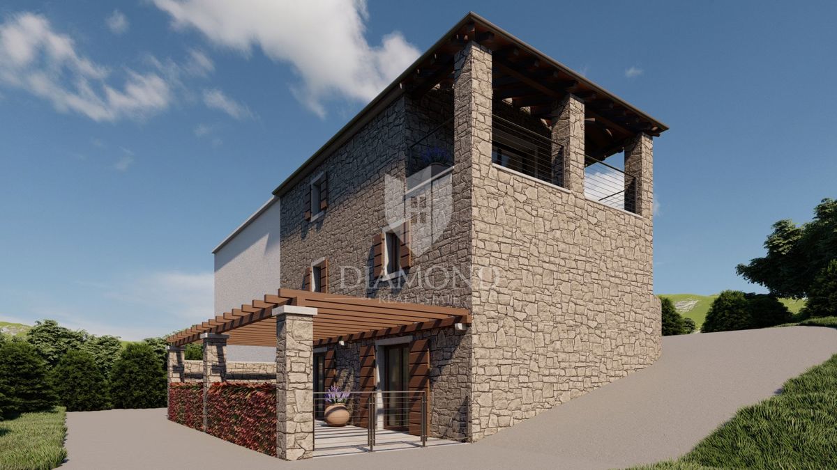Hiša Momjan, Buje, 150m2