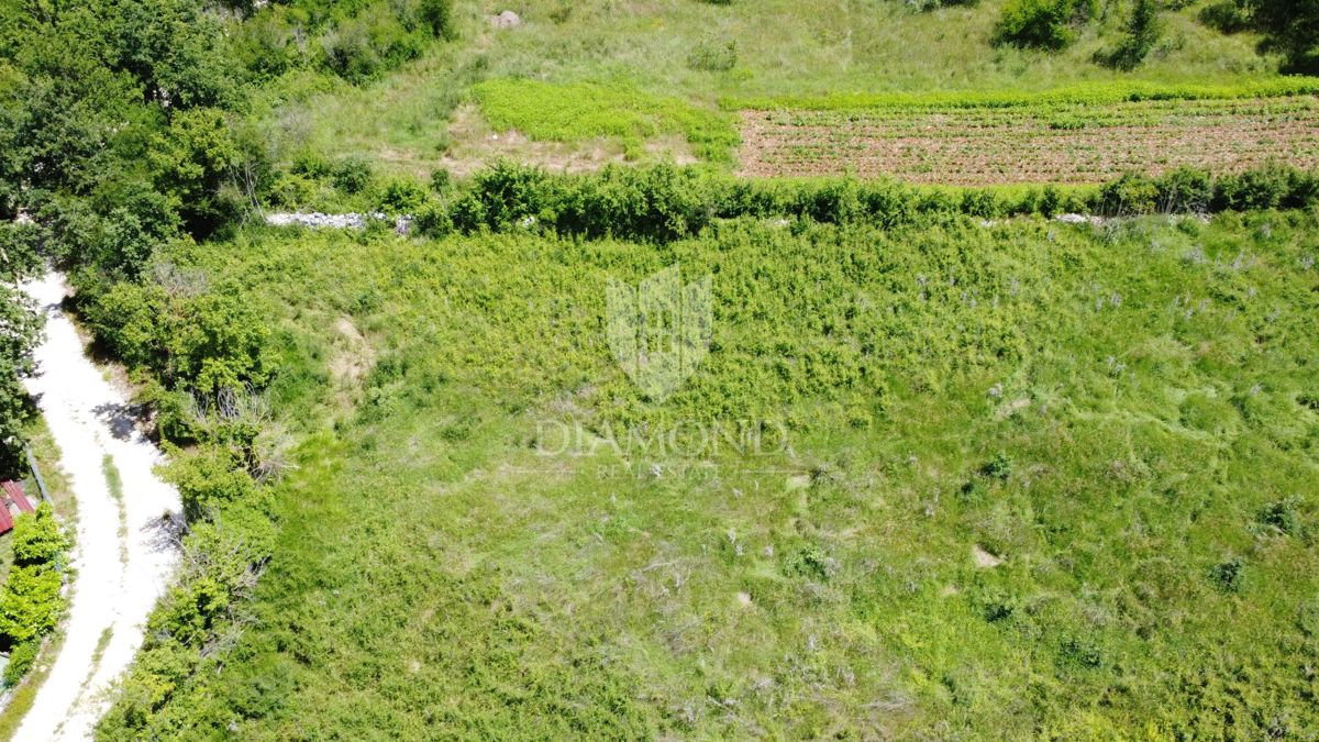 Poreč - okolica - Odlično gradbeno zemljišče 1090 m² s projektom in dovoljenjem
