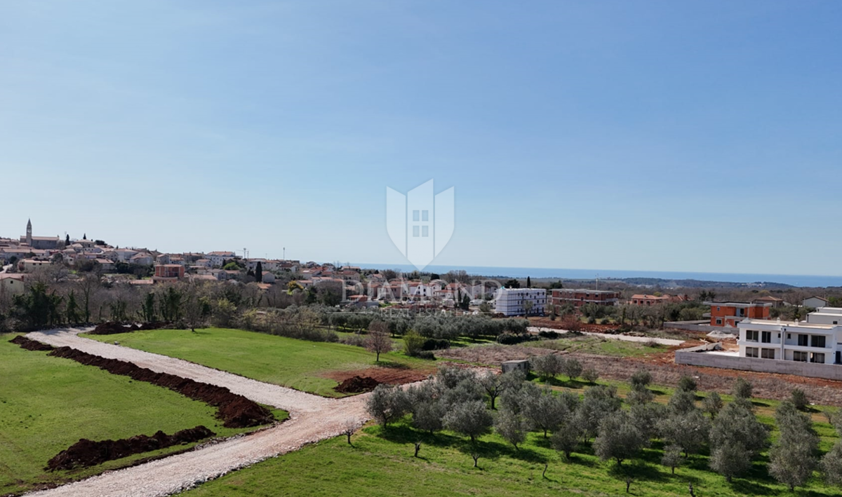Poreč – okolica: Stanovanje s strešno teraso in razgledom