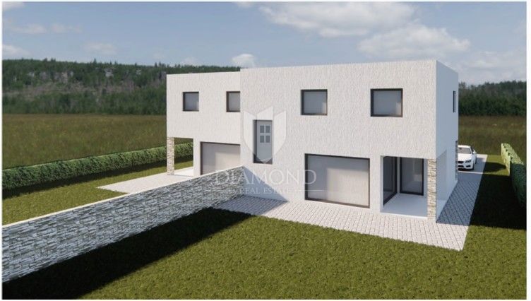 Labin, stanovanje v gradnji v središču mesta