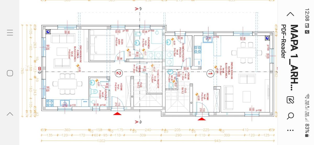 Hiša Medulin, 227,35m2