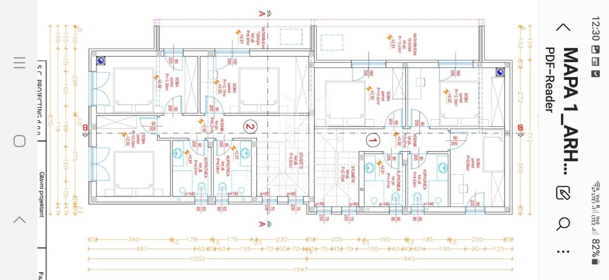 Hiša Medulin, 227,35m2