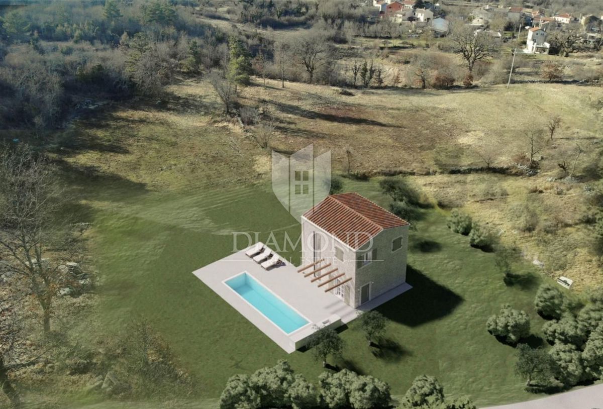Momjan, okolica! Čudovita kamnita hiša obdana z naravo!