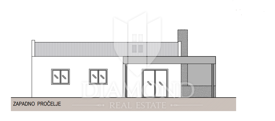 Marčana, okolica, zemljišče z gradbenim dovoljenjem