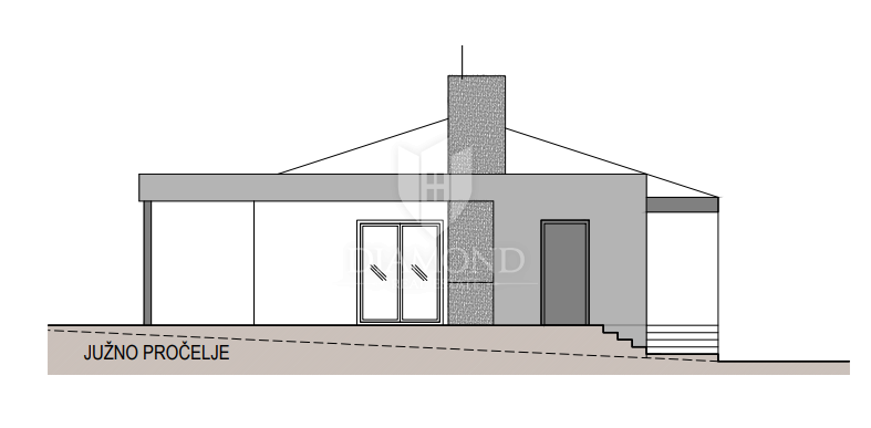 Marčana, okolica, zemljišče z gradbenim dovoljenjem